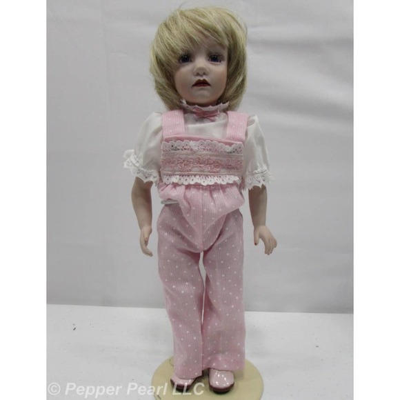 Peggy Bloom Toys Porcelain Doll Peggy Bloom 985 Reproduction Of